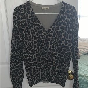 Animal Print Cardigan